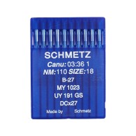 Schmetz Industrial overlock machine needles B 27,81x1, DCx21 regular point size 110/18